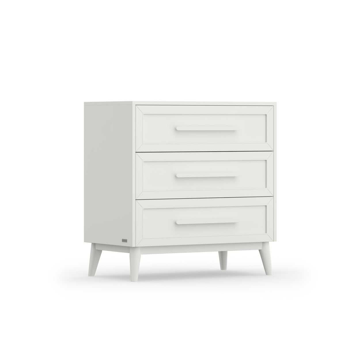 BabyRest Beckett Chest 3 Drawer - White or Teak - available to order