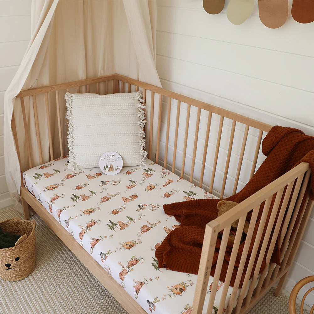 Organic Fitted Cot Sheet