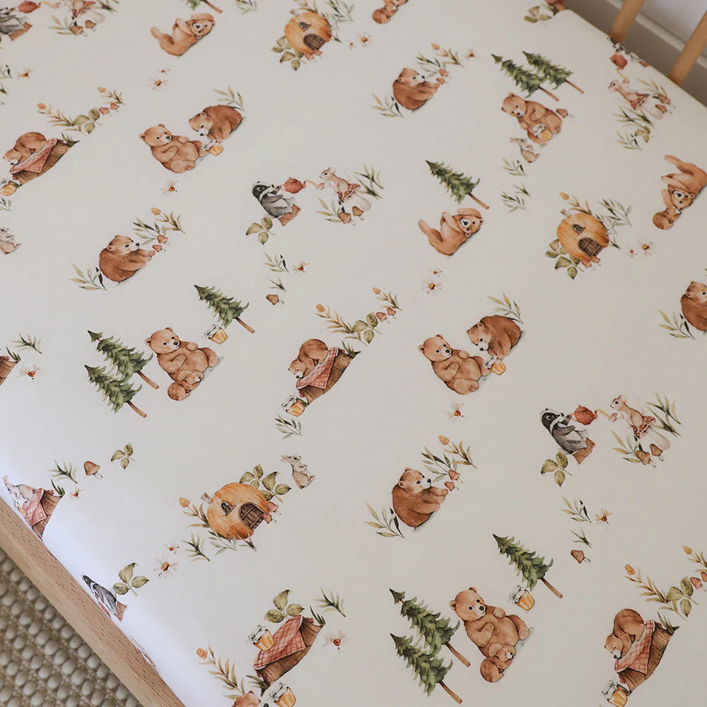 Organic Fitted Cot Sheet