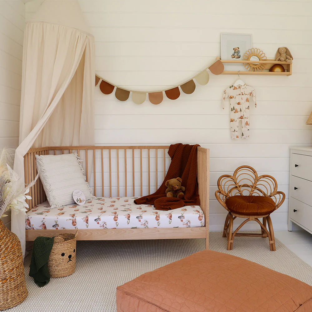 Organic Fitted Cot Sheet