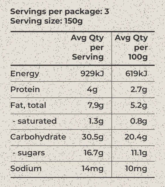 Apple and Berry Crumble (v, ve) 450g