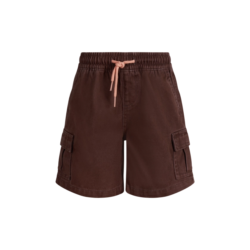 Boys Utility Shorts in Brown