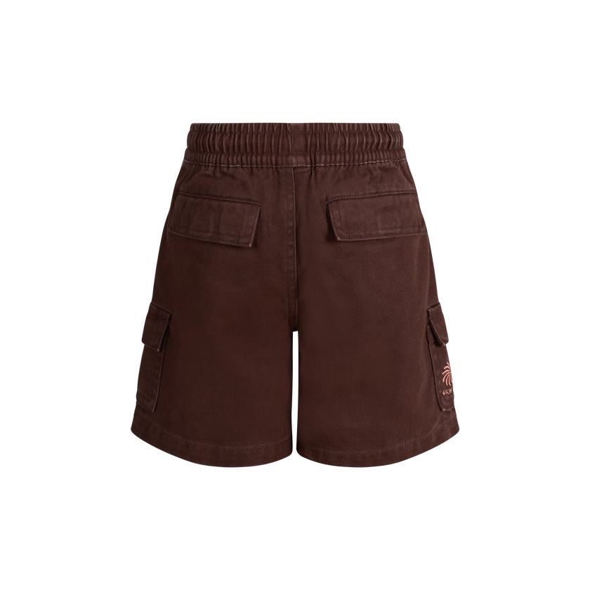 Boys Utility Shorts in Brown