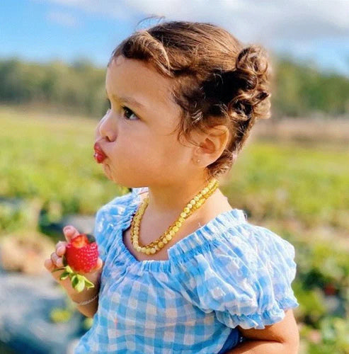 Butterscotch Amber Teething Necklace