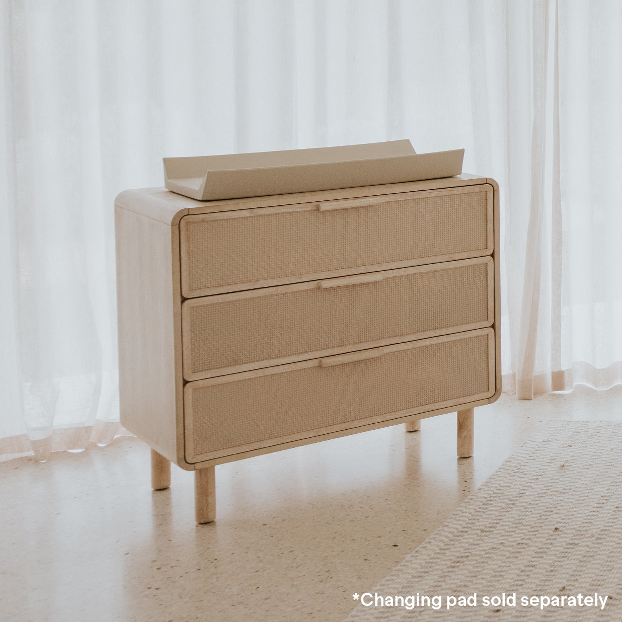 BabyRest Seaford Chest 3 Drawer - available to order