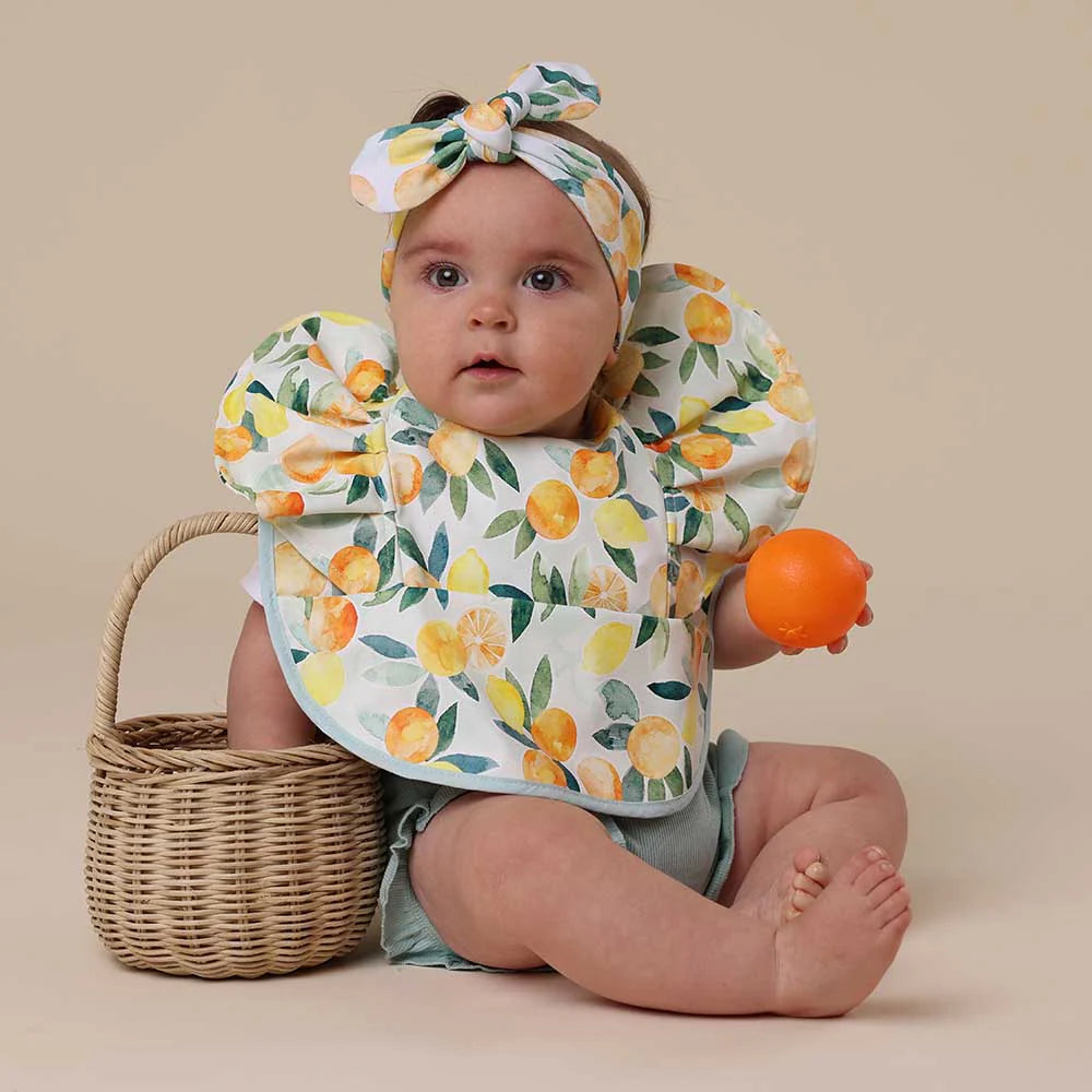 Snuggle Bib with Frill