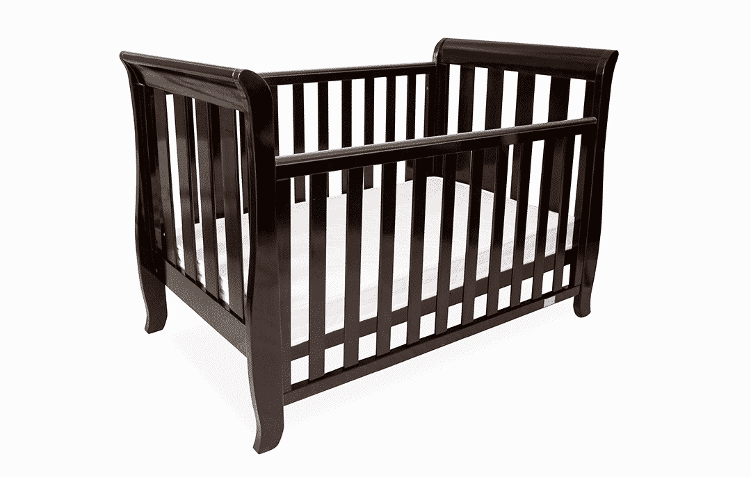 Babyhood Classic Sleigh Cot - available to order