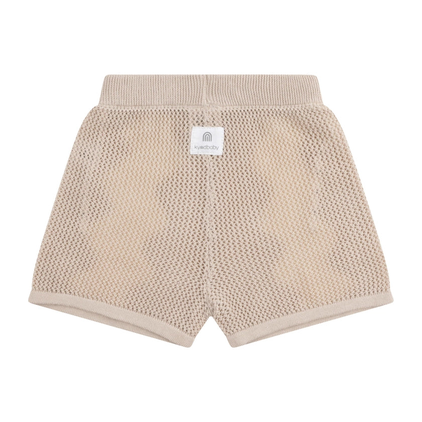 Shell Mesh Knit Short