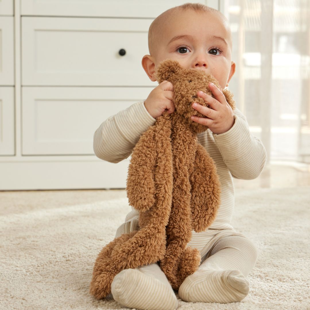 Jiggle & Giggle Cuddly Bear Comforter