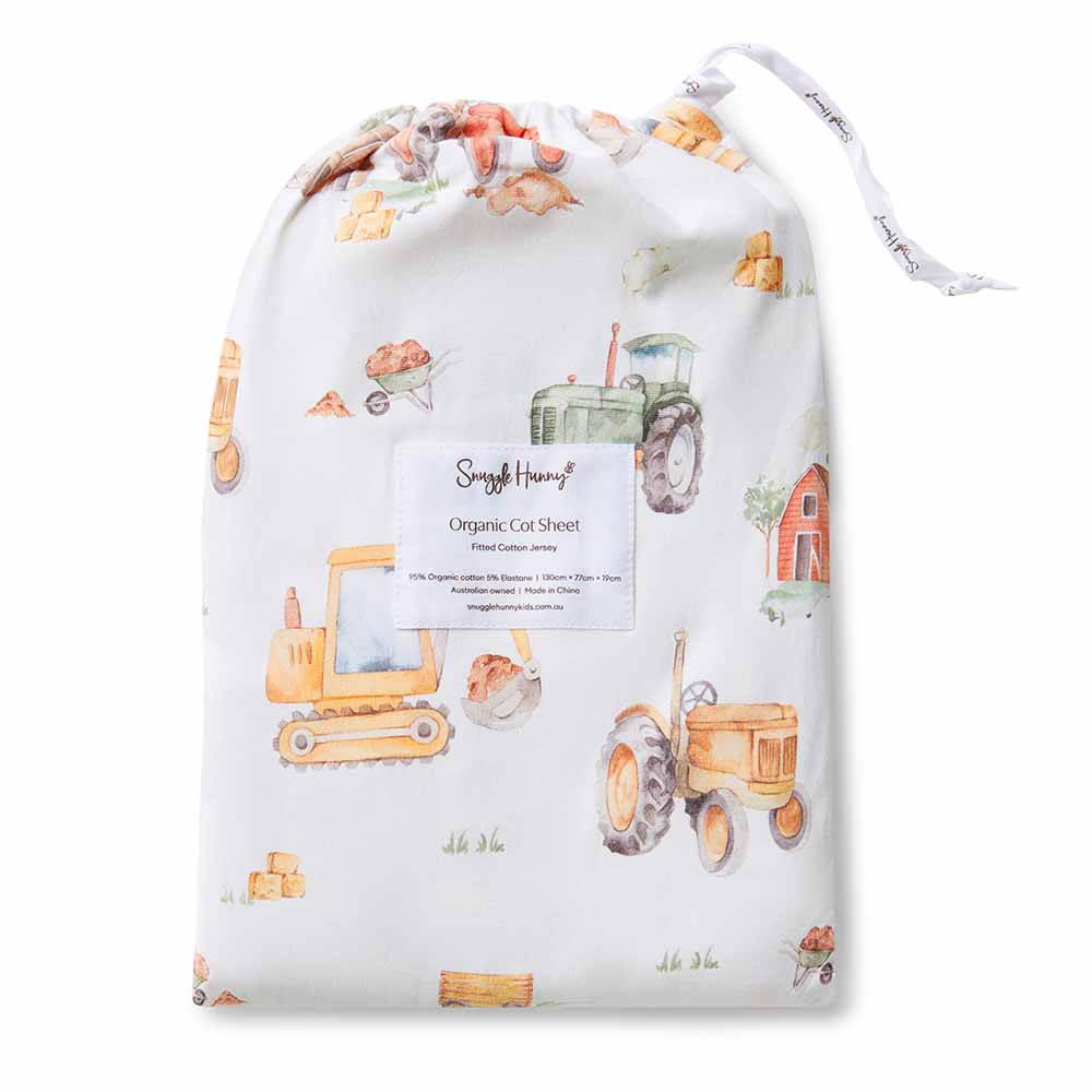 Organic Fitted Cot Sheet