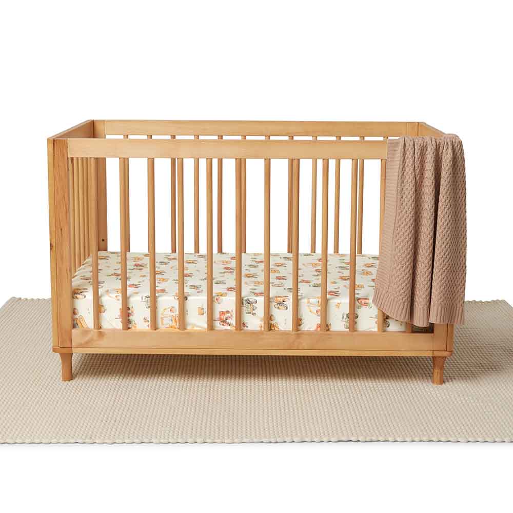 Organic Fitted Cot Sheet