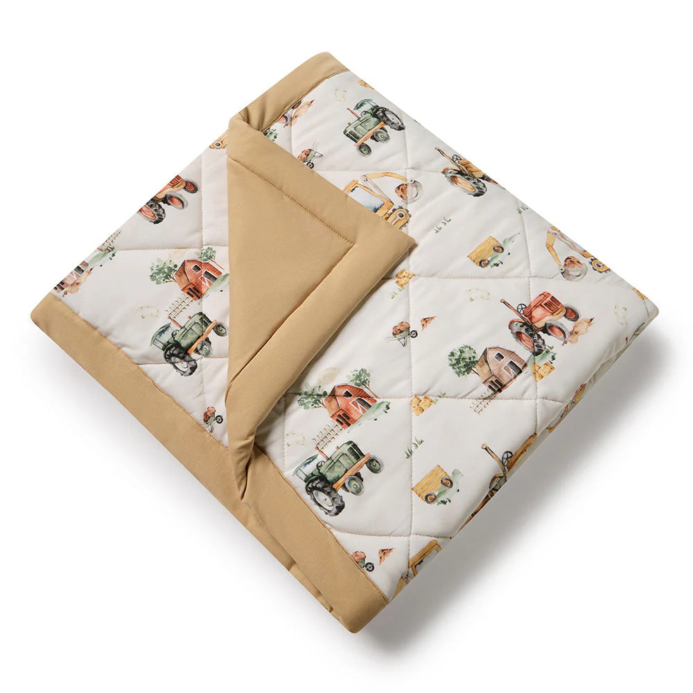 Snuggle Hunny Organic Cotton Cot Comforter