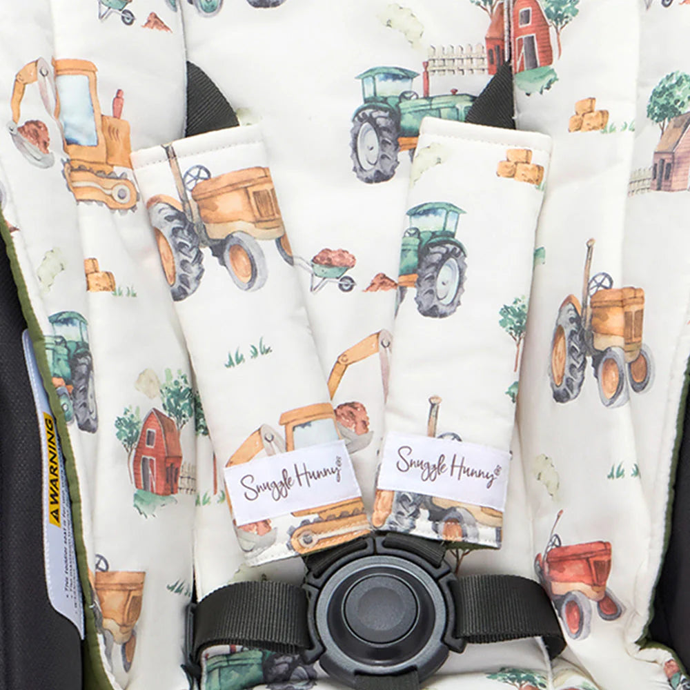 Snuggle Hunny Universal Reversible Pram Strap Covers