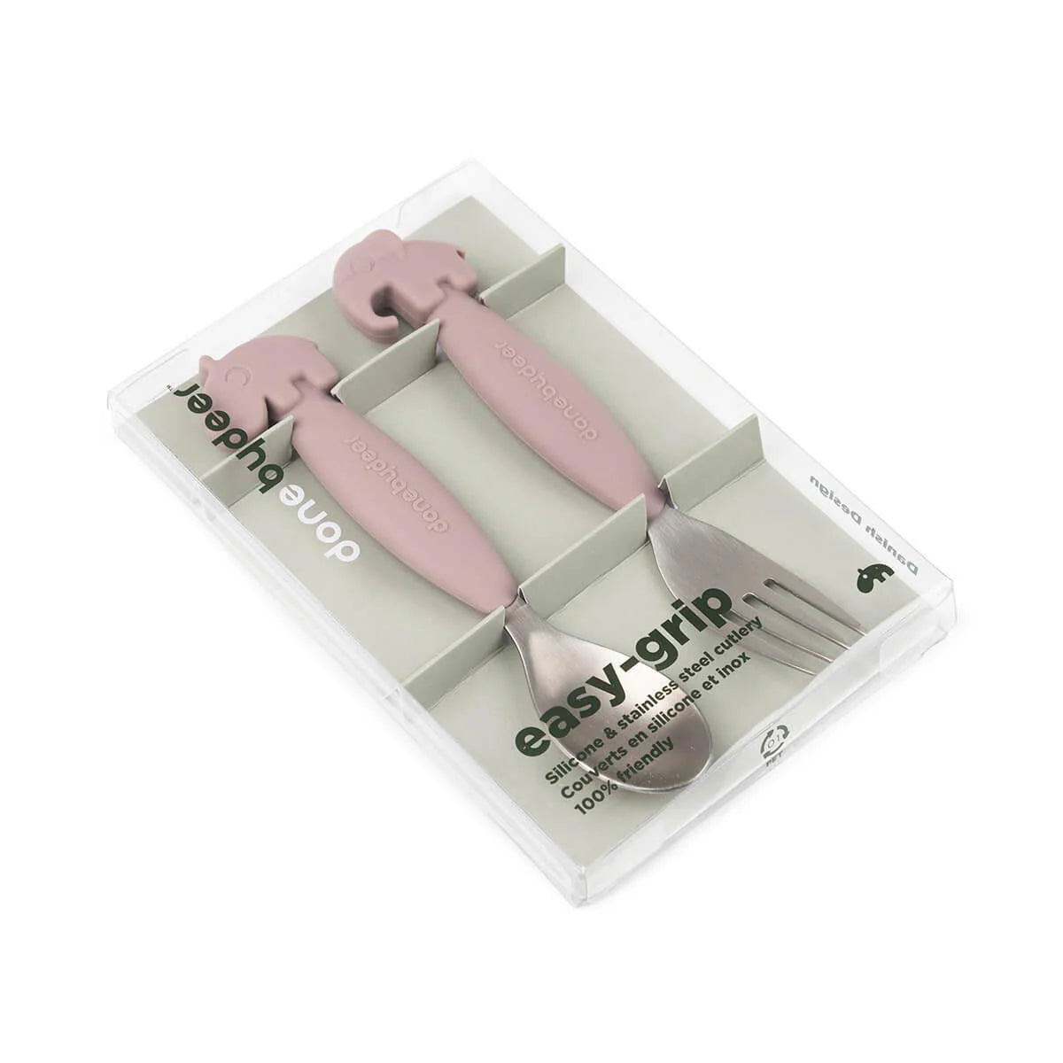 Done by Deer Easy-Grip Spoon 2 Piece Set