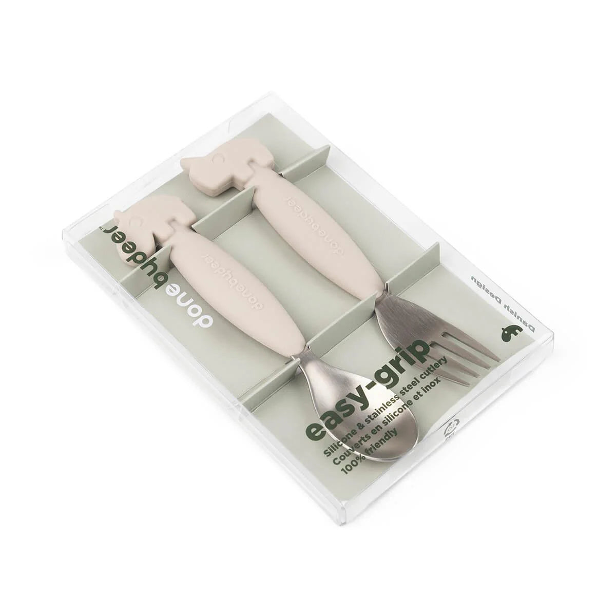 Done by Deer Easy-Grip Spoon 2 Piece Set