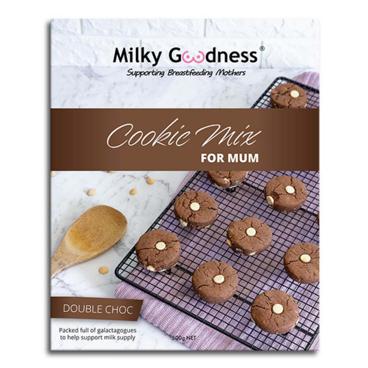 Double Choc Lactation Cookies Packet Mix