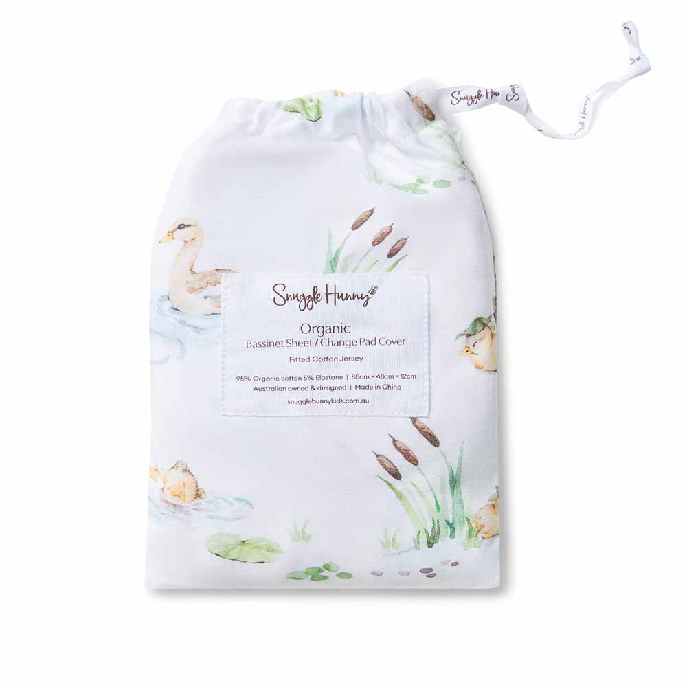 Snuggle Hunny Organic Fitted Bassient Sheet