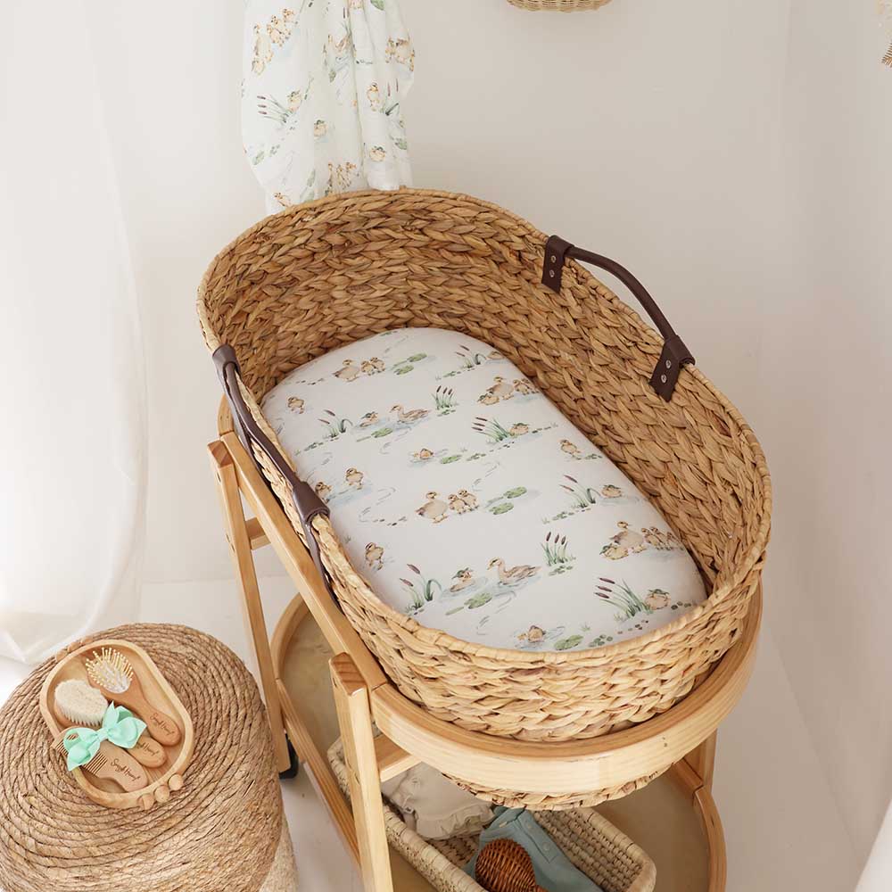 Snuggle Hunny Organic Fitted Bassient Sheet