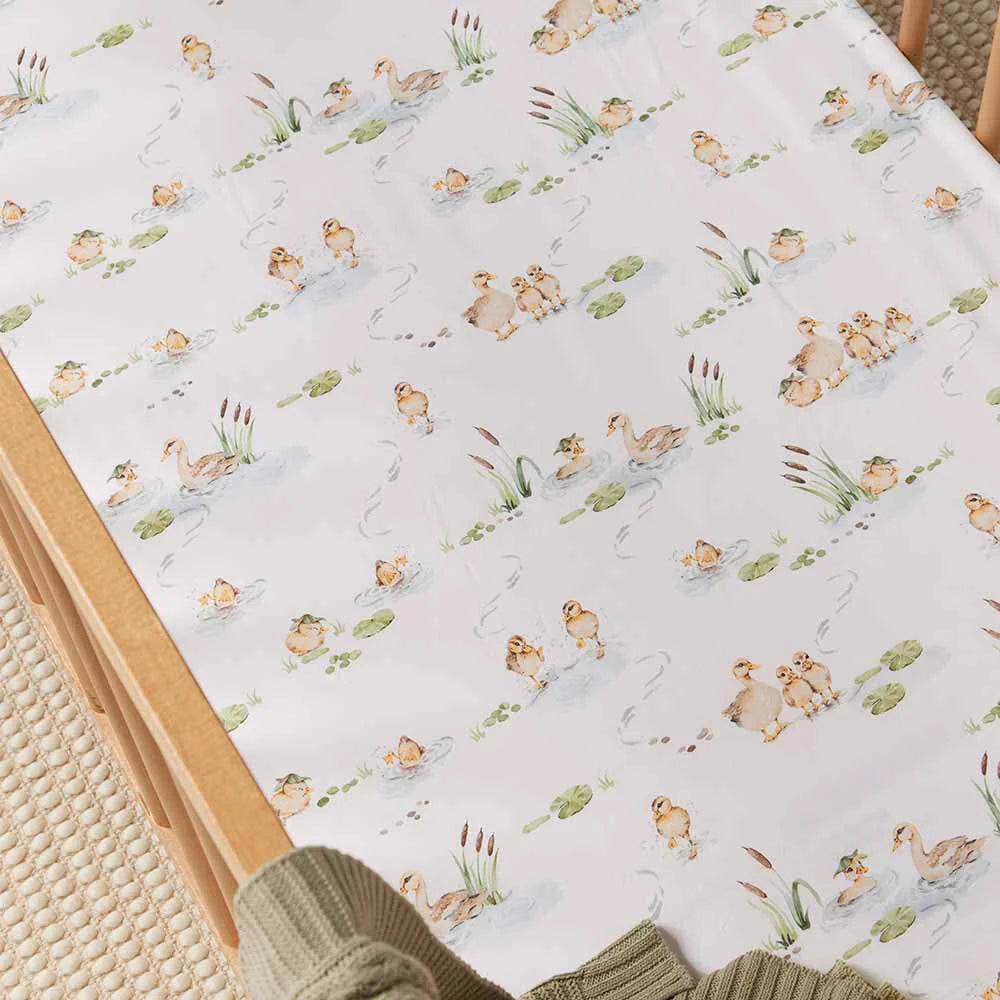 Organic Fitted Cot Sheet