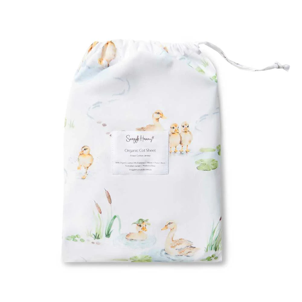 Organic Fitted Cot Sheet
