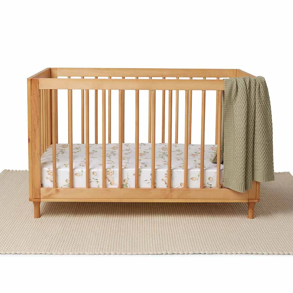 Organic Fitted Cot Sheet