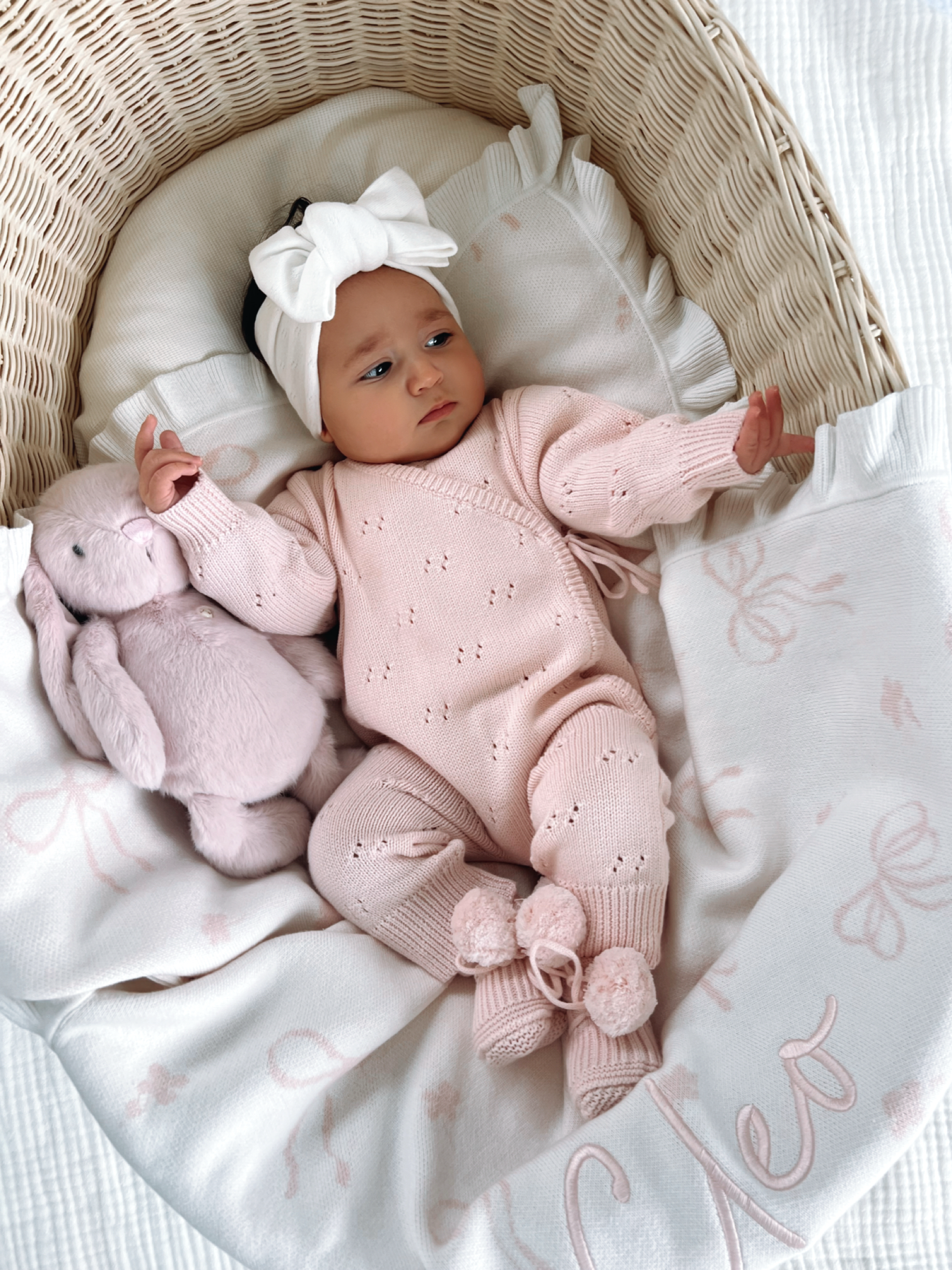 Pointelle Long Romper