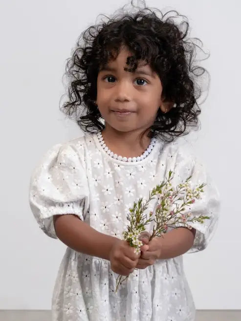 Eliza Embroidered Romper