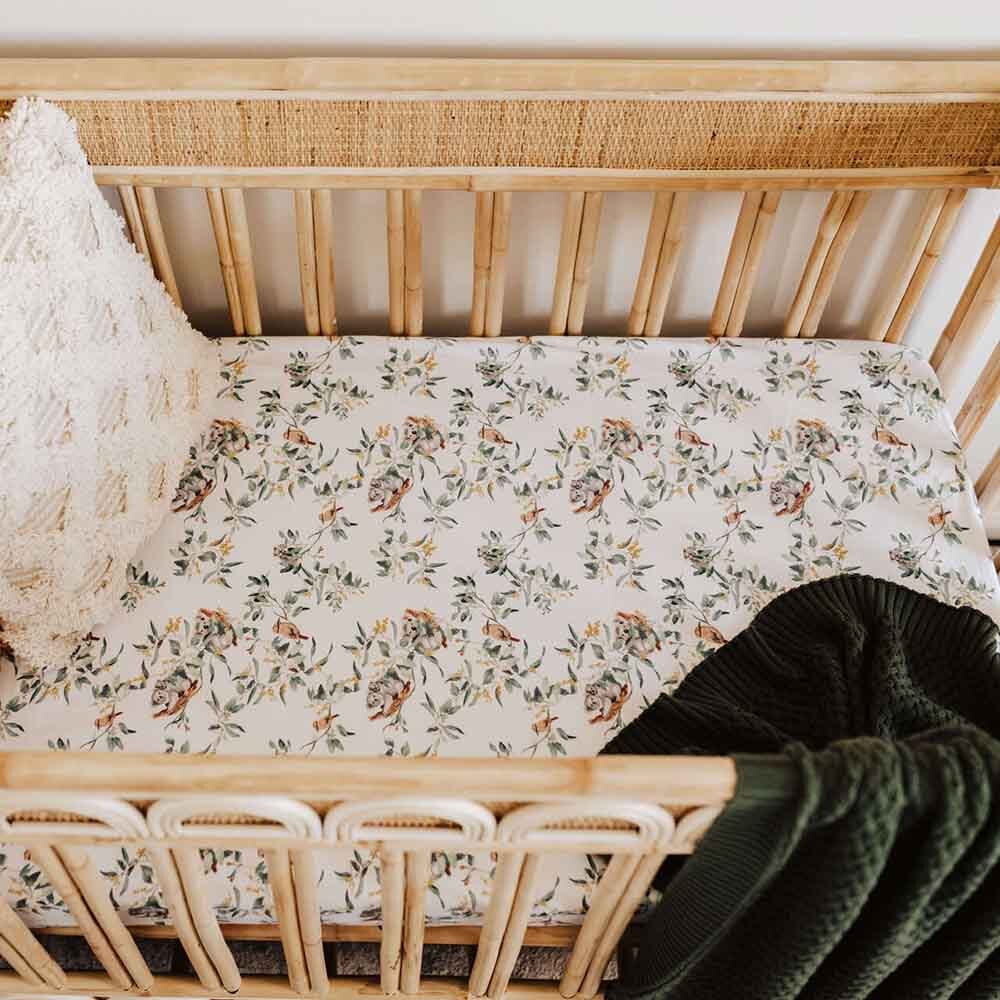 Organic Fitted Cot Sheet
