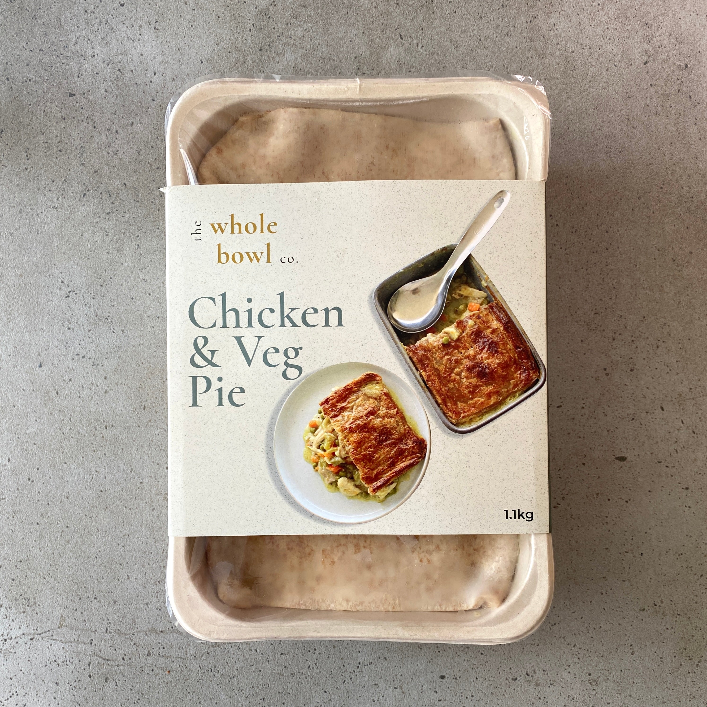 Free Range Chicken and Veggie Pie | 1.1kg | 3-4 serves