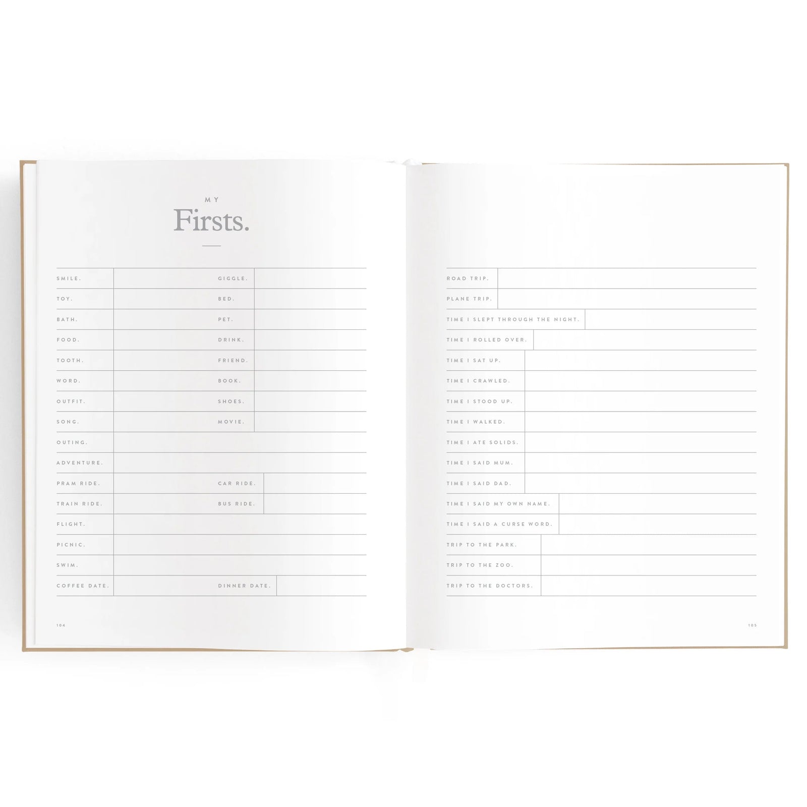 Fox & Fallow Baby Book