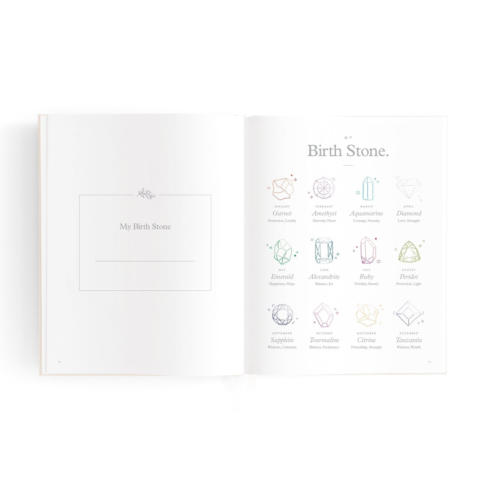 Mini Baby Book Oatmeal