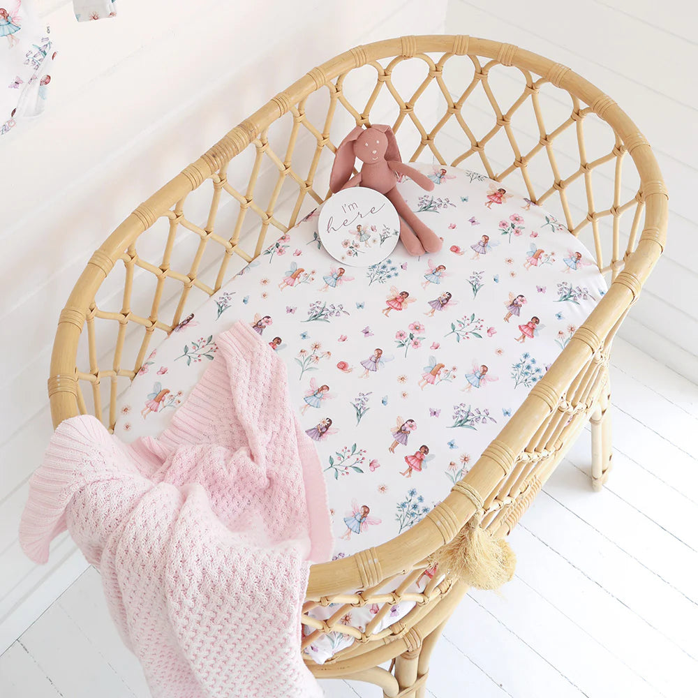 Snuggle Hunny Organic Fitted Bassient Sheet