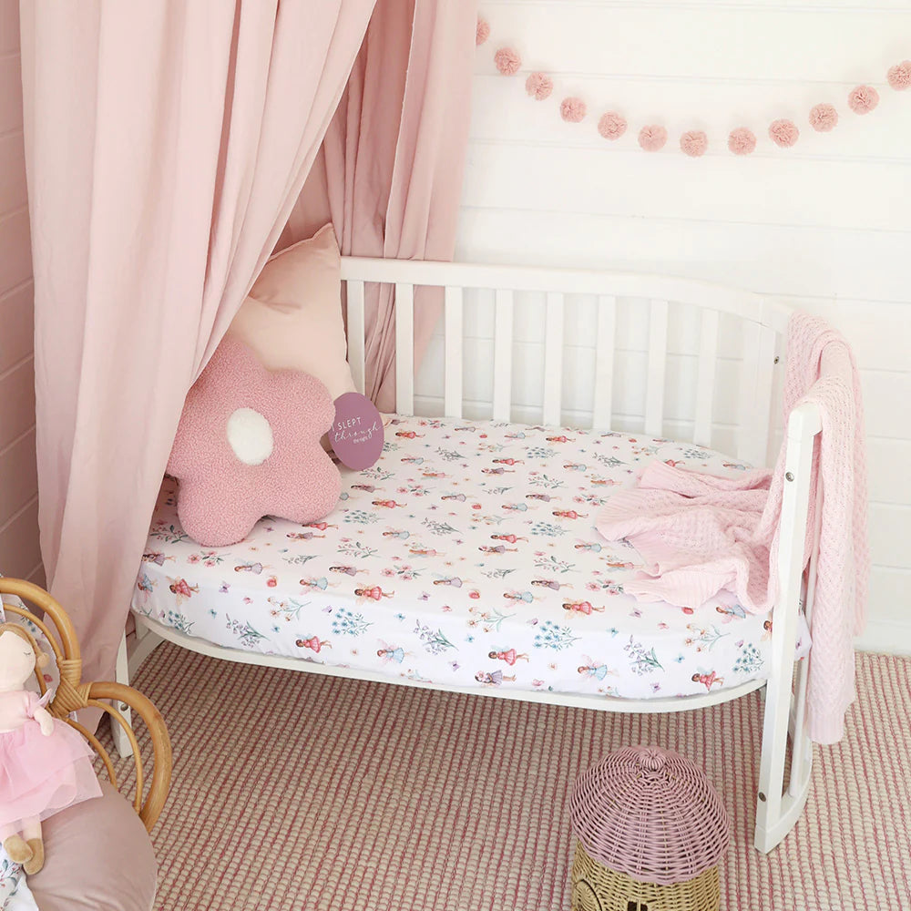 Organic Fitted Cot Sheet