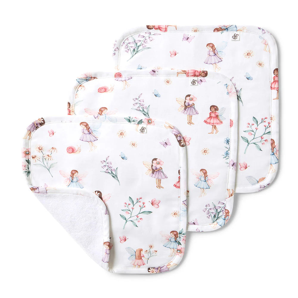 Snuggle Hunny Organic Wash Cloths 3 Pack
