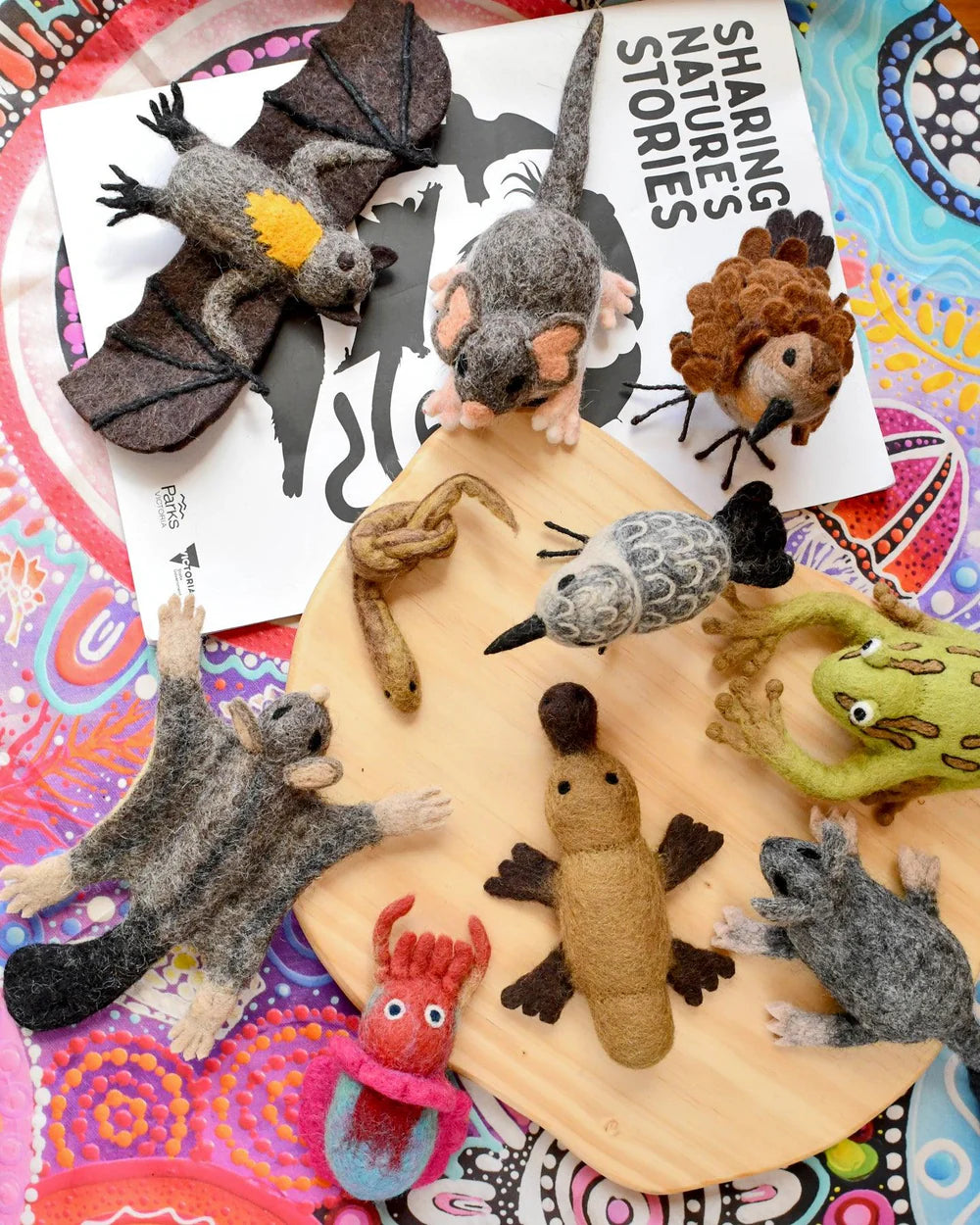 Handcrafted Felt Australian Animals