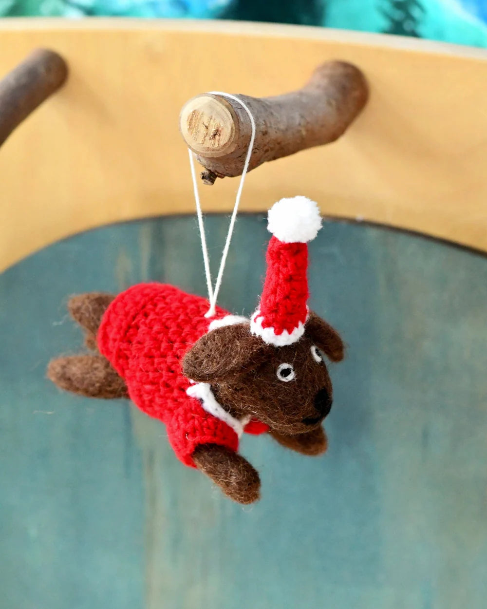 Handcrafted Felt Christmas Ornaments