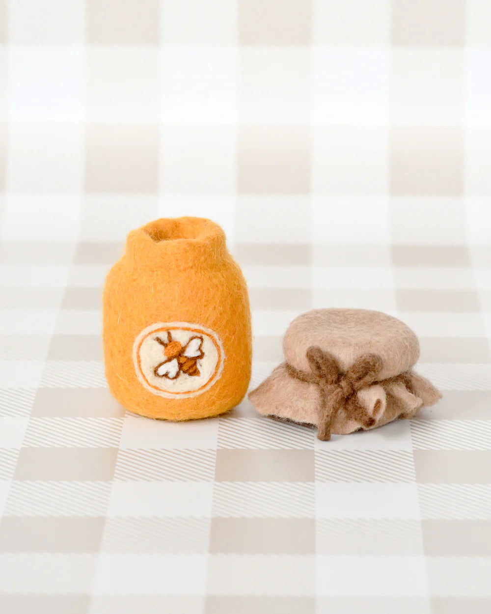 Felt Honey Jar – Pretend Play Food