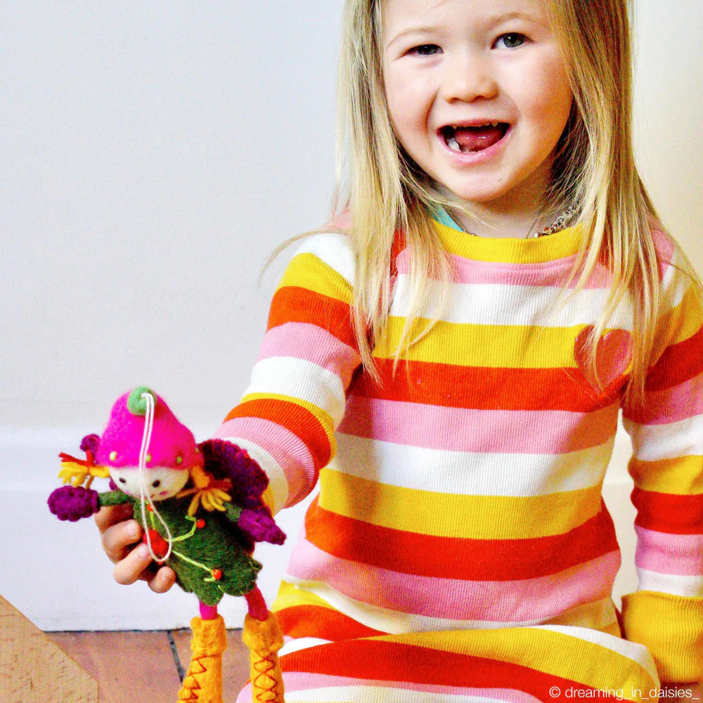 Handcrafted Felt Fairies