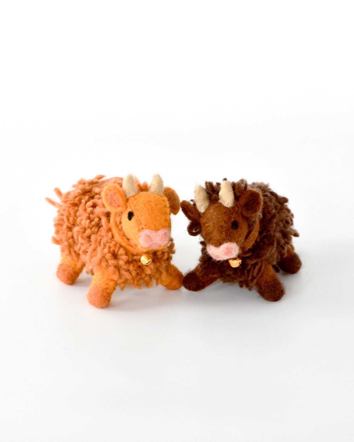 Felt Highland Cow Toy