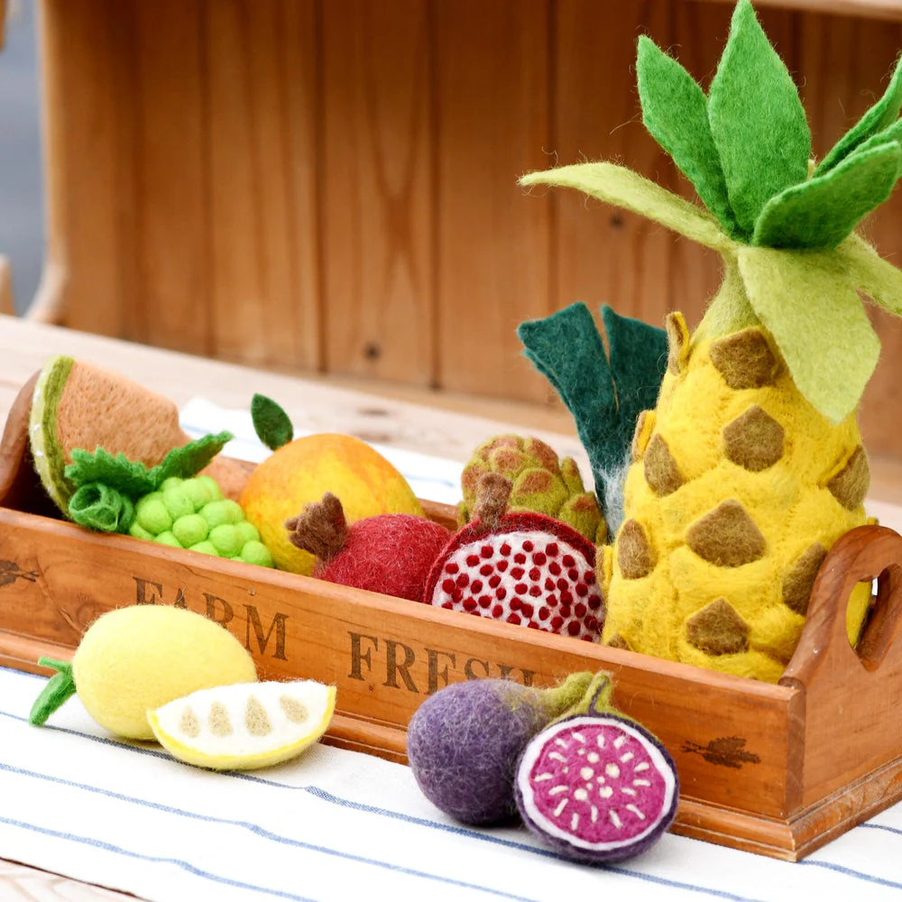 Felt Vegetables and Fruits Sets