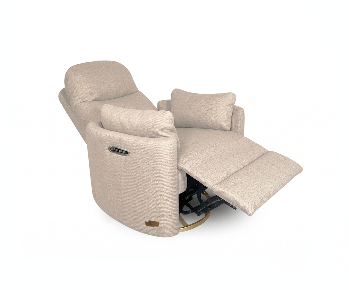 Babyhood Firenza Electric Glider Chair - on display & available by custom order.