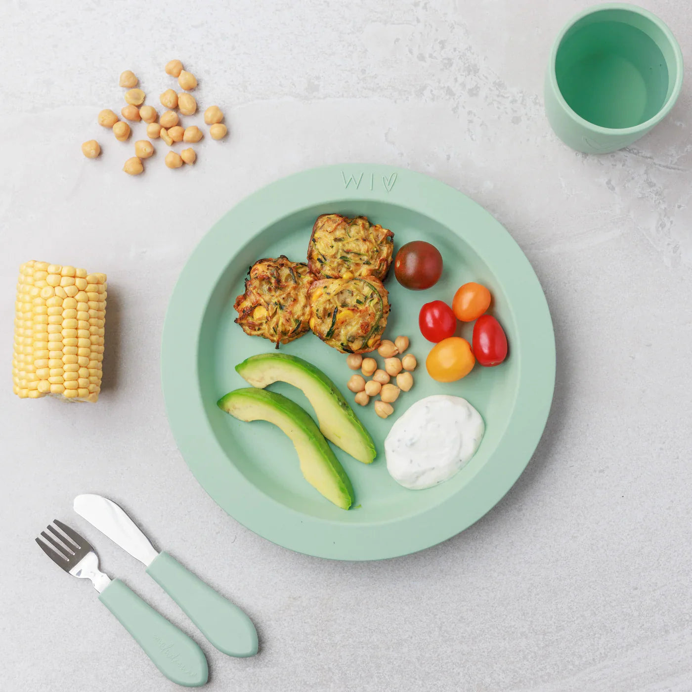 Zucchini & Corn Fritters