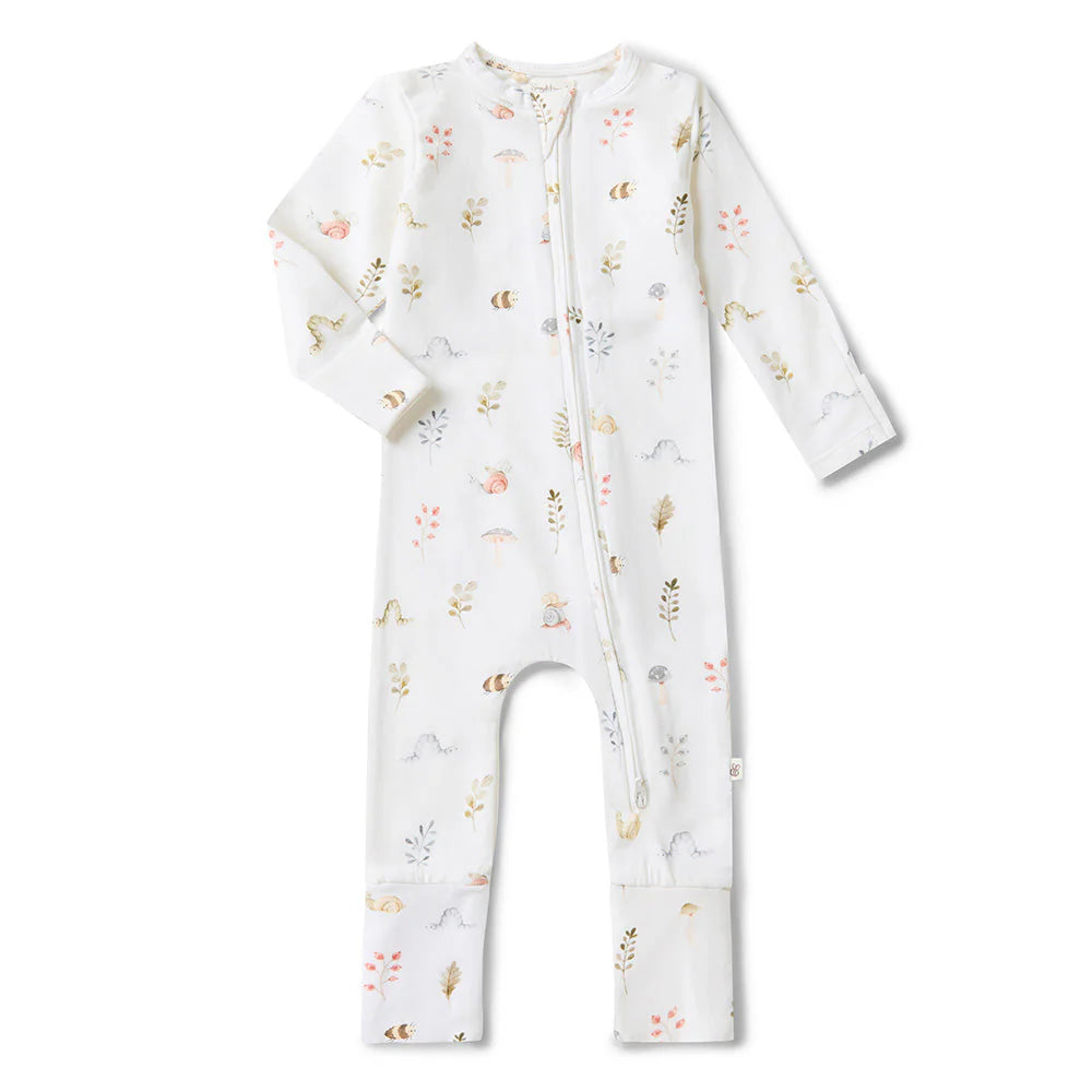 Garden Friends Organic Snugglesuit Convertible Romper