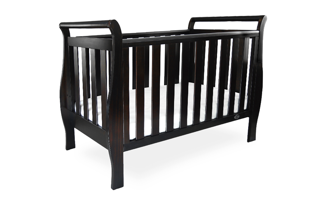 Babyhood Georgia Sleigh Cot Luxx - available to order