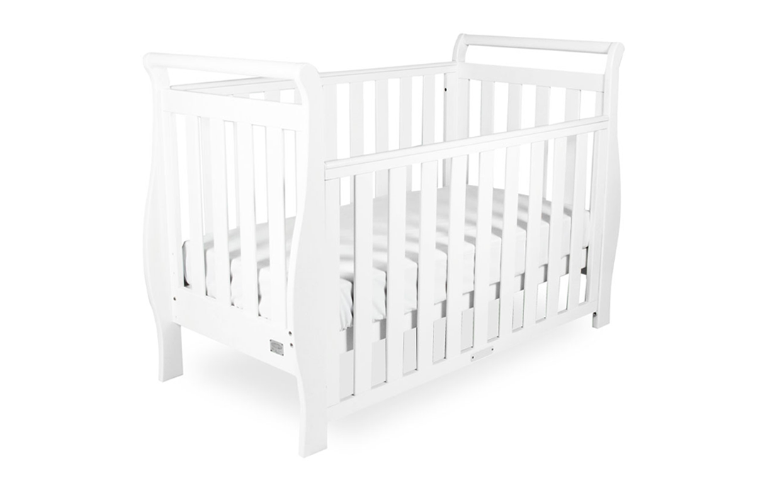 Babyhood Georgia Sleigh Cot Luxx - available to order