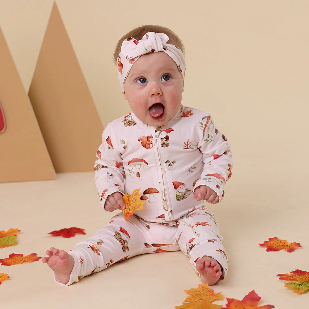 Gnomes Organic Snugglesuit Convertible Romper