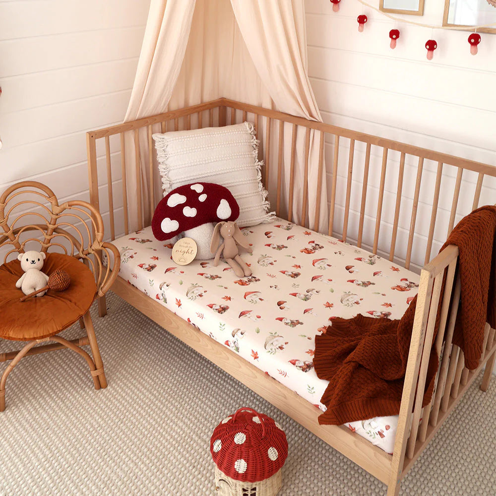 Organic Fitted Cot Sheet
