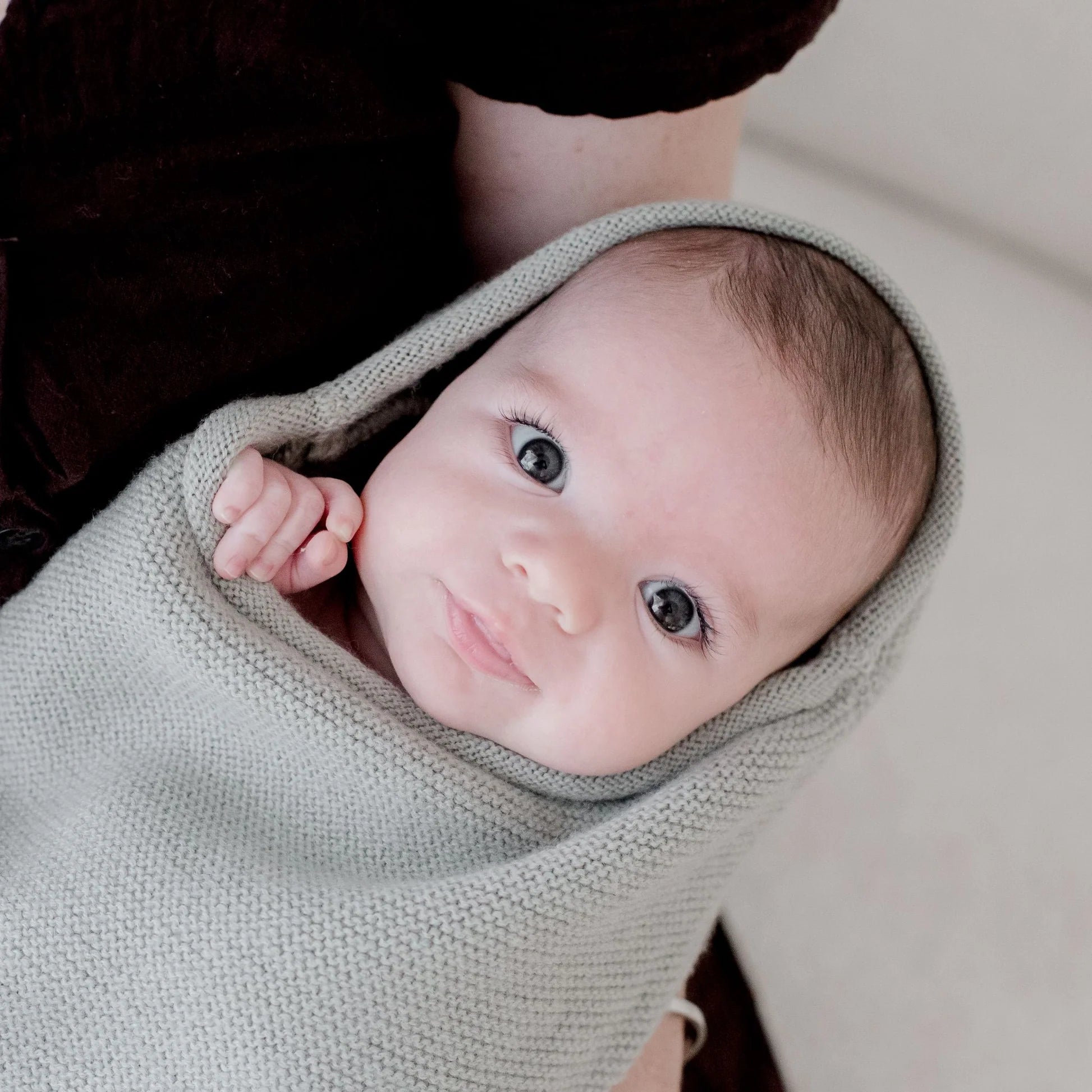 Merino Wool Newborn Cocoon Baby Wrap