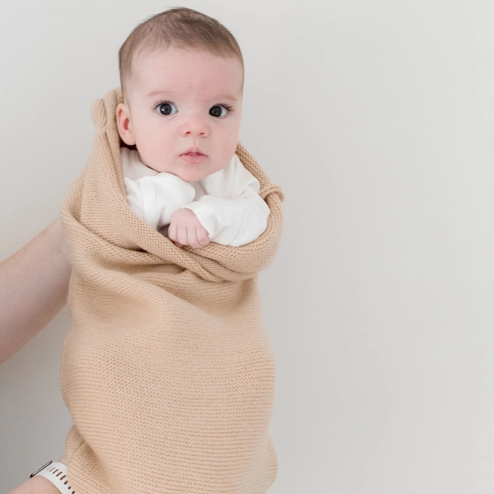 Merino Wool Newborn Cocoon Baby Wrap