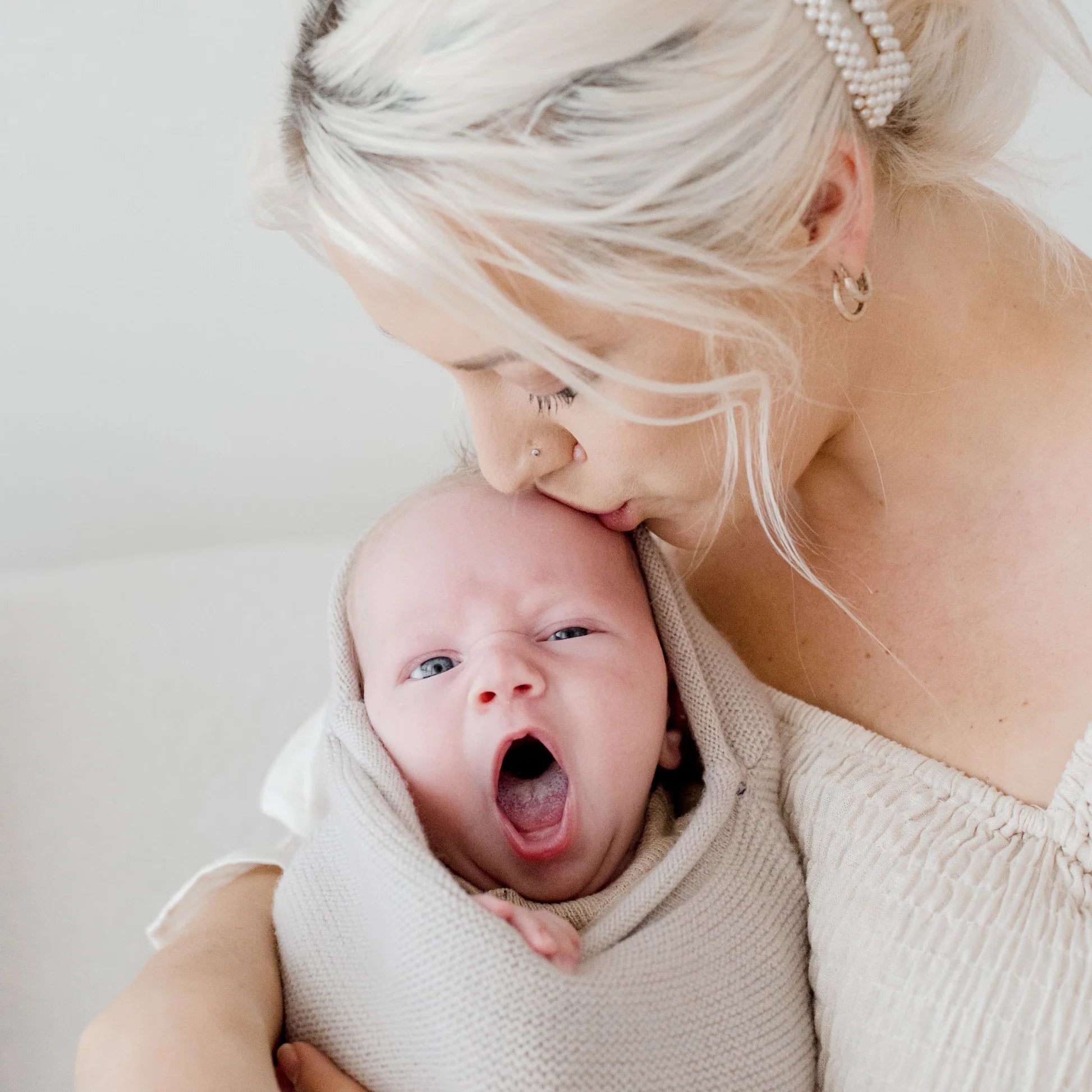 Merino Wool Newborn Cocoon Baby Wrap
